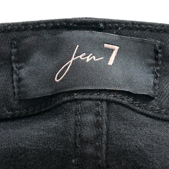 7 for All Mankind Jen7 coated Ankle Straight Jeans Size 20 - Picture 3 of 9